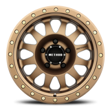 Aluminum Wheels 18x9 Double Standard MR304 Method Bronze BRZ Method