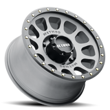 Aluminum Wheels 17x8.5 NV MR305 Titanium TT Matte Black Lip Method