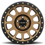 Aluminum Wheels 18x9 NV MR305 Method Bronze BRZ Black Street Loc Method