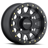 Aluminum Wheels 15x7 MR401 Beadlock UTV Matte Black MB Method