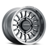 Aluminum Wheels 15x7 MR411 Bead Grip UTV Gloss Titanium SL Method
