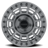 Aluminum Wheels 15x10 MR415 Beadlock UTV Graphite GY Gloss Graphite Ring Method