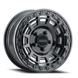 Aluminum Wheels 15x7 MR415 Beadlock UTV Matte Black MB Gloss Black Ring Method