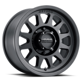 Aluminum Wheels 17x9 Bead Grip MR704 Matte Black MB Method