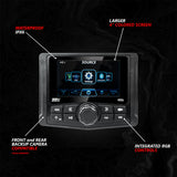 2020-2024 Polaris® RZR PRO Series Phase-2 A-Spec 4-Speaker 200watt System w/MRB4