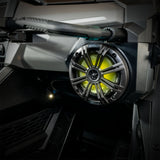 SSV Works Polaris RZR Pro Front Speaker Adapters with 6.5" Kicker KML RGB speakers