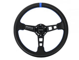 Deep Dish Leather Steering Wheel 13 Inch Diameter PRP Seats
