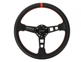 Deep Dish Leather Steering Wheel 13 Inch Diameter PRP Seats
