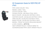 PRP Custom XC Front Seats with Quick Release for RZR Pro - SP