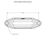 Elektric Offroad Designs UTV Winch Fairlead and Hook (Gunmetal)