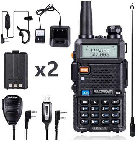 RockPeak UTV Baofeng UV-5R Radio Communications Kits