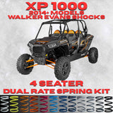 Polaris RZR XP 1000 4 Seater Dual Rate Spring Kit (Walker Evans Shocks)(2014+)