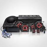 2024-2026 Polaris Xpedition ADV 5 & XP 5, 1800w 8-Speaker Phase-7 V-Spec Plug-&-Play Audio Kit For Ride Command