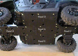 Trail Armor Yamaha Rhino 700 Full Skids with Slider Nerfs 2008 - 2013