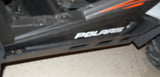 Trail Armor Polaris RZR XP 1000 (including the High Lifter, Trails and Rocks, Sport, Premium, Ultimate Editions), RZR XP Turbo, RZR 1000 XP Turbo S and Turbo S Velocity Full Skids with Slider Nerfs or Nerf for Extreme Kick Out Steel Sliders