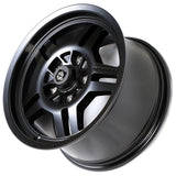 Pro Armor Rally 5 15x7 (5-Lug) Item #: P1507RFBL
