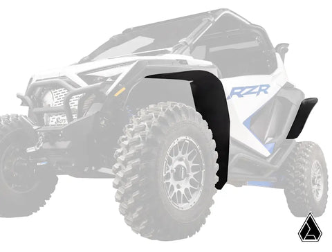 ASSAULT INDUSTRIES LOW-PROFILE FENDER FLARES FOR POLARIS RZR TURBO R