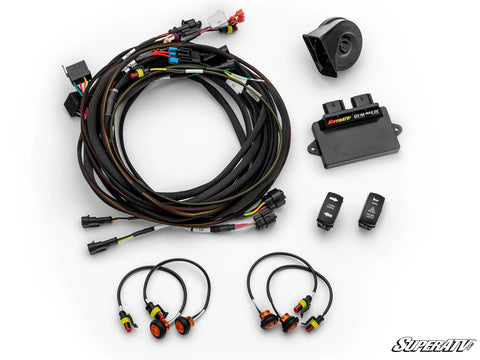SUPERATV Polaris Ranger 1000 Deluxe Self-Canceling Turn Signal Kit