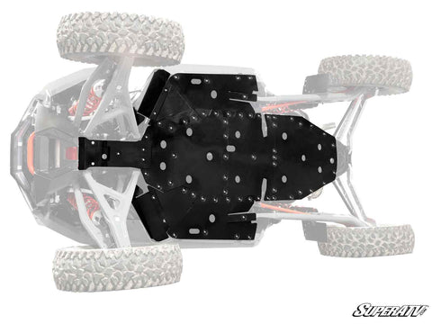 SUPER ATV POLARIS RZR TURBO R FULL SKID PLATE