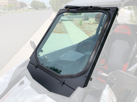 UTVZilla Polaris RS1 Glass Windshield with Vent and Wiper