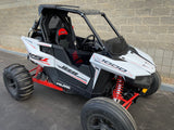 Polaris RS1 Half Windshield with Billet Clamps