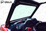 Black Vented Glass Windshield for 2019 RZR with Wiper