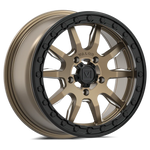VALOR OFFROAD V15 Beadlock UTV Wheel Beadlock Satin Bronze