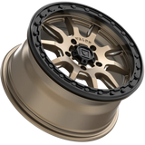 VALOR OFFROAD V15 Beadlock UTV Wheel Beadlock Satin Bronze