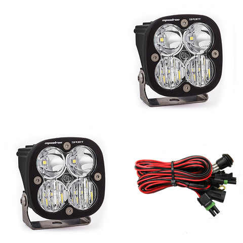 Baja Designs Squadron Sport, Pair Clear Driving/ Combo LED 55780