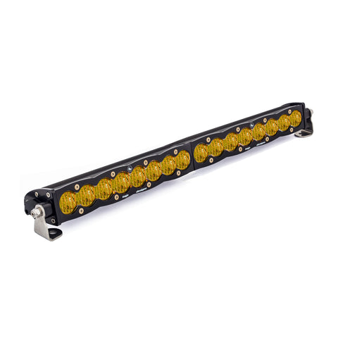 20 Inch LED Light Bar Single Amber Straight Wide Driving Pattern S8 Series Baja Designs