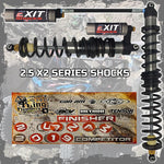 Polaris RZR XP 4 1000/Turbo EXIT Shocks 2.5 X2 Series