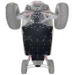 Factory UTV Polaris RZR Turbo R 4 UHMW Skid Plate