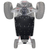 Factory UTV Polaris RZR Turbo R 4 UHMW Skid Plate