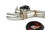Trinity Racing SIDE PIECE HEADER PIPE WITH ELECTRONIC CUTOUT - RZR PRO XP / TURBO R TR-4179HP
