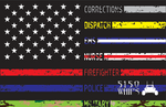 5150 Whips Heavy Duty American Flag (First Responders)