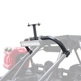 Factory UTV Polaris RZR XP Turbo S Above the Roof Dual Clamp Spare Tire Mount Carrier