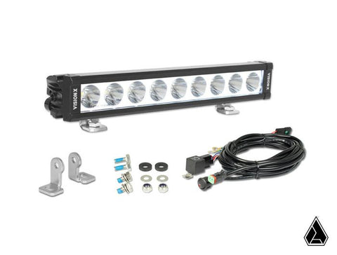 VISION X XPL HALO 13" LED LIGHT BAR (FITS: HELLFIRE RZR TURBO S GRILL)