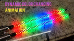 4 Foot NoCo LED Desert Whips / Pair of Bluetooth & Remote Vertigo Safety Series