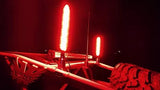 1 Foot NoCo LED Extreme Trail Whips / Pair of Remote Vertigo Series