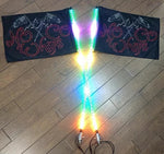 4 Foot NoCo LED Desert Whips / Pair of Remote Vertigo Series