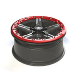 Bullite BT-09 SHURIKEN Beadlock 5 on 4.5 Lug Wheel for the RZR Turbo R and Pro R