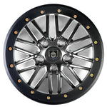 Pro Armor Rath Beadlock Wheel Titanium Metallic 15x7 (5-lug)